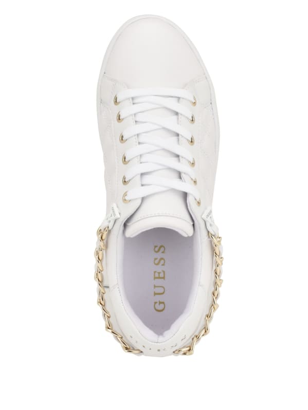 Guess quilted sneakers sales