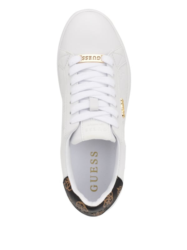 Guess gold tennis shoes clearance