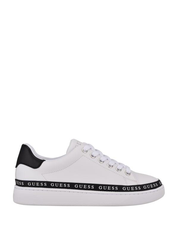 Rinzed Logo Trim Low-Top Sneakers