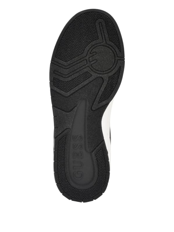 GUESS Rubinn Faux leather Sneakers Black 8.5