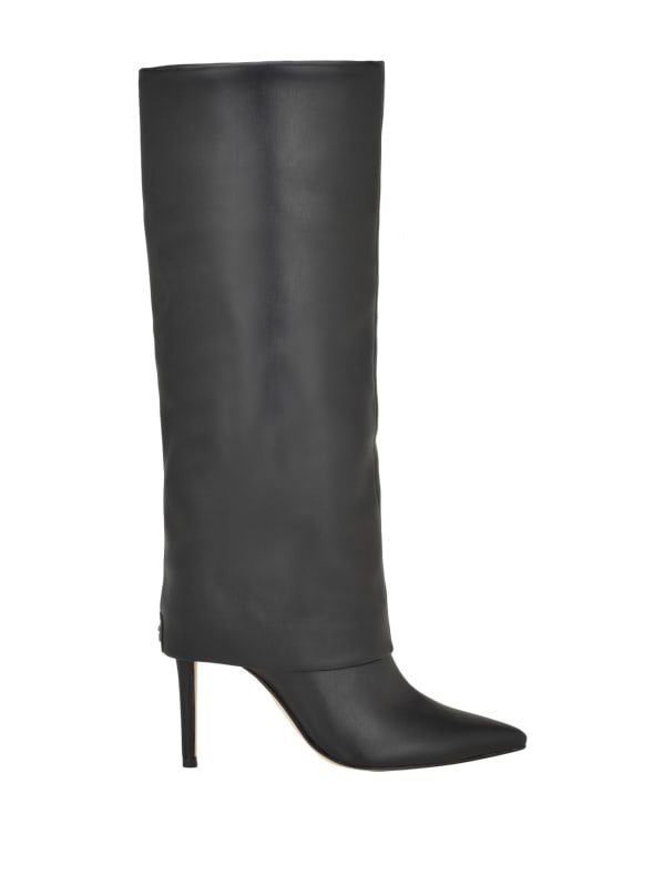 Knee high on sale fold over boots