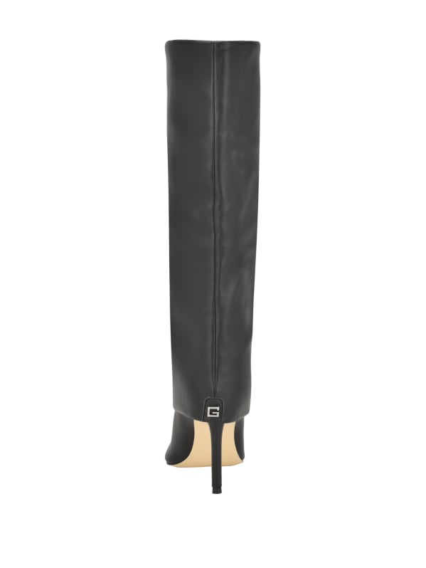 Sabola Fold-Over Knee-High Boots | GUESS Canada