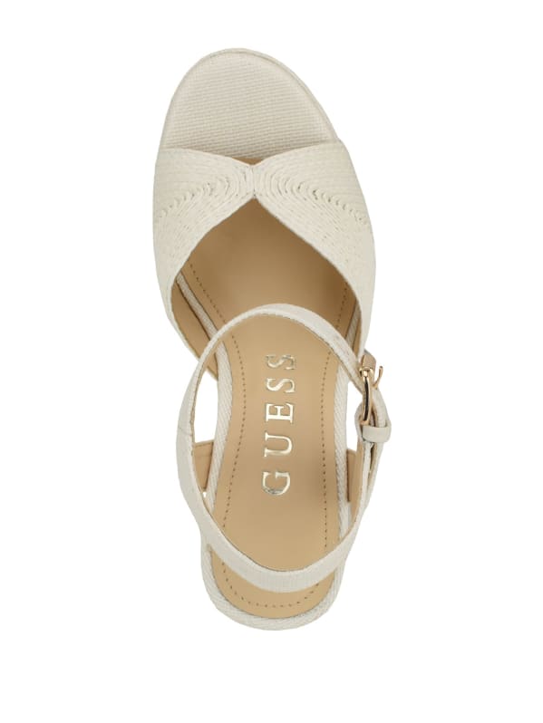 White guess best sale heels