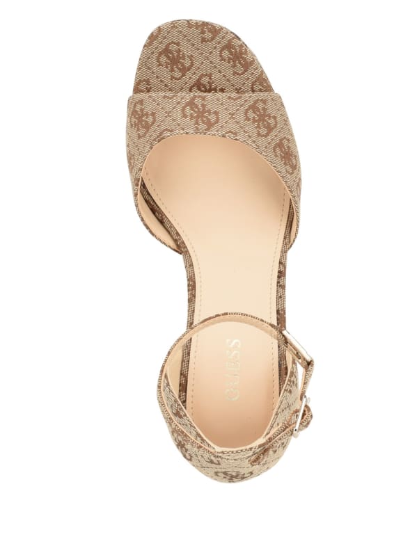Guess ankle strap sandals hotsell