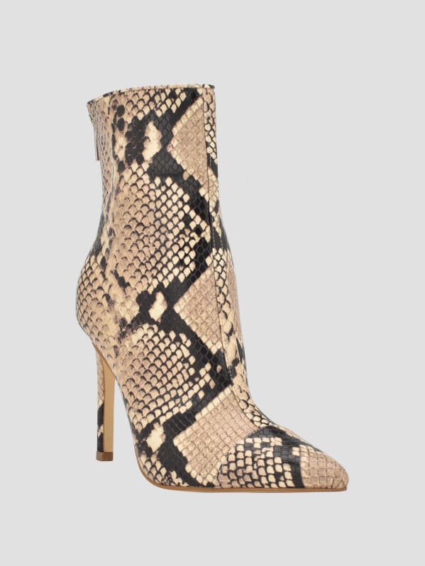 gaffel Steward afdeling Simone Zip-Up Heel Booties | GUESS