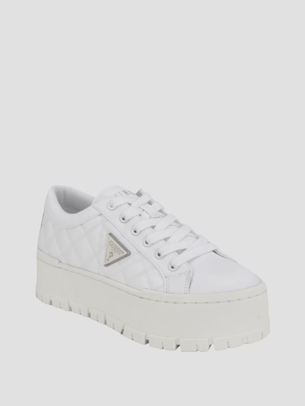Guess quilted slip on sneakers cheap