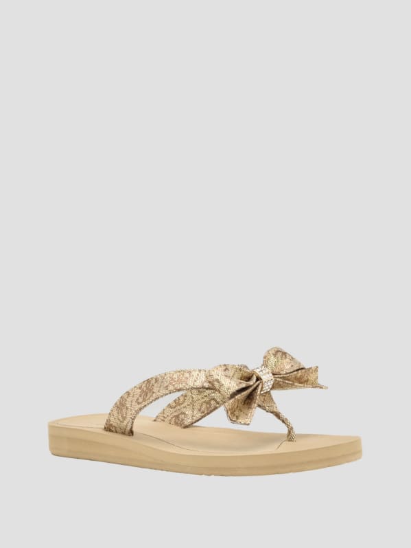 Guess gold wedges clearance