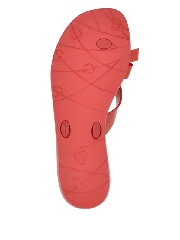 Guess bow tie on sale flip flops