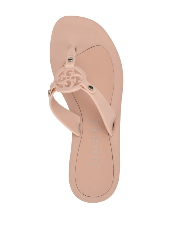 Tyana Quattro G Flip Flops GUESS Canada