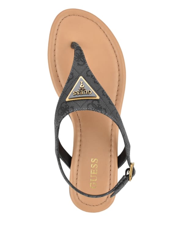 Guess thong sandals hotsell