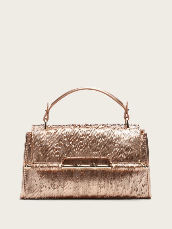 Guess metallic handbag hot sale