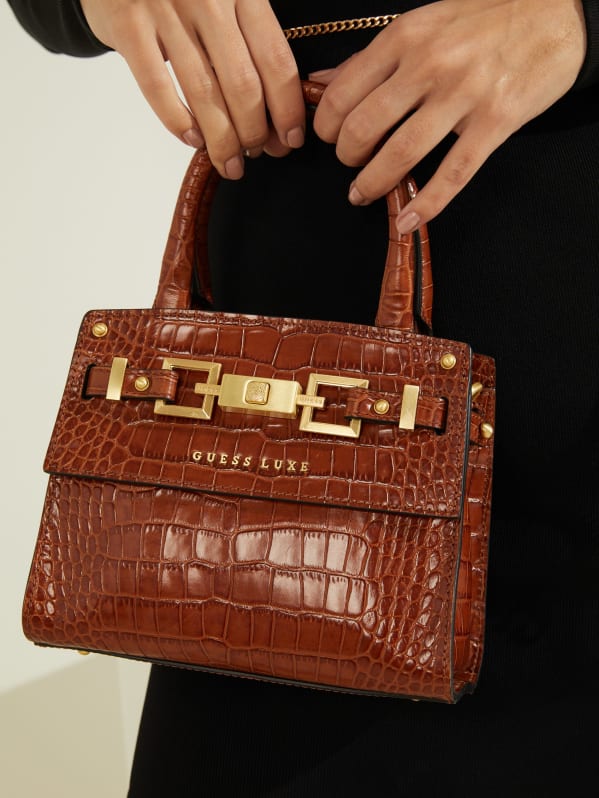 Guess luxe handbag discount