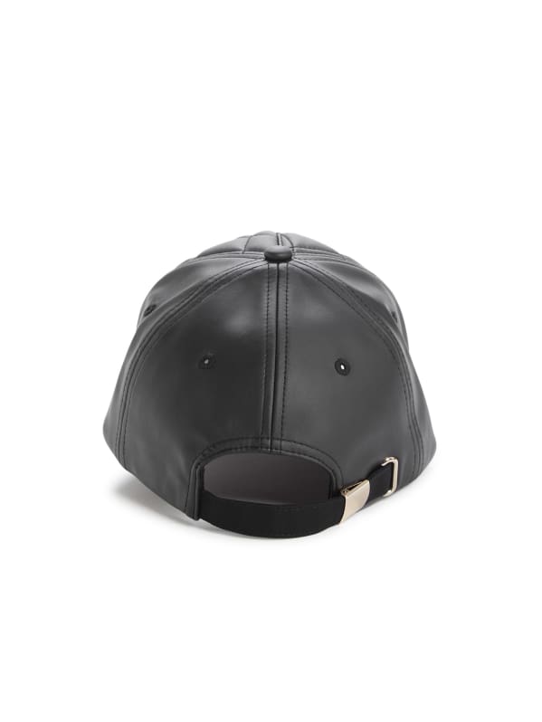 Quilted leather baseball cap discount