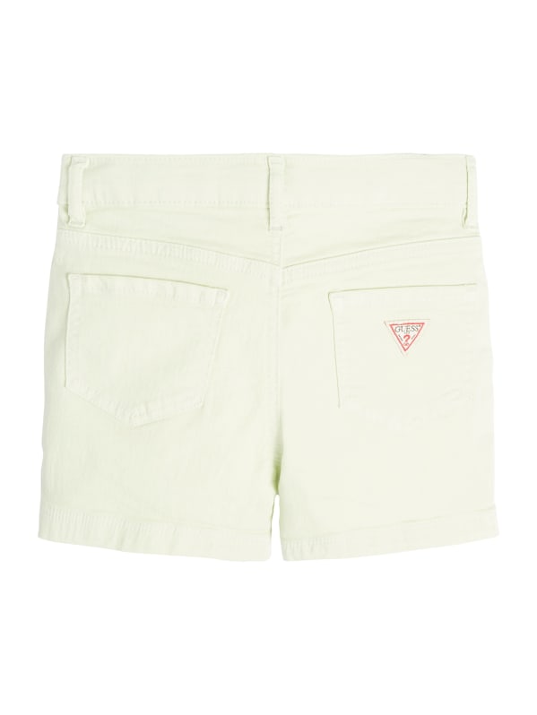 Eco Colored Stretch Denim Shorts 7 16 GUESS Canada