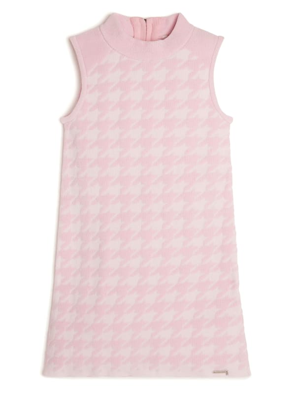Houndstooth sweater dress cheap