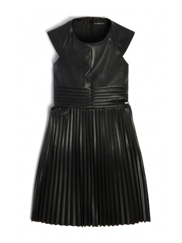Guess faux leather sales dress