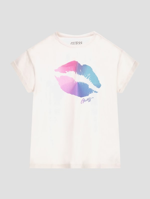 Guess jeans shirt rainbow hotsell