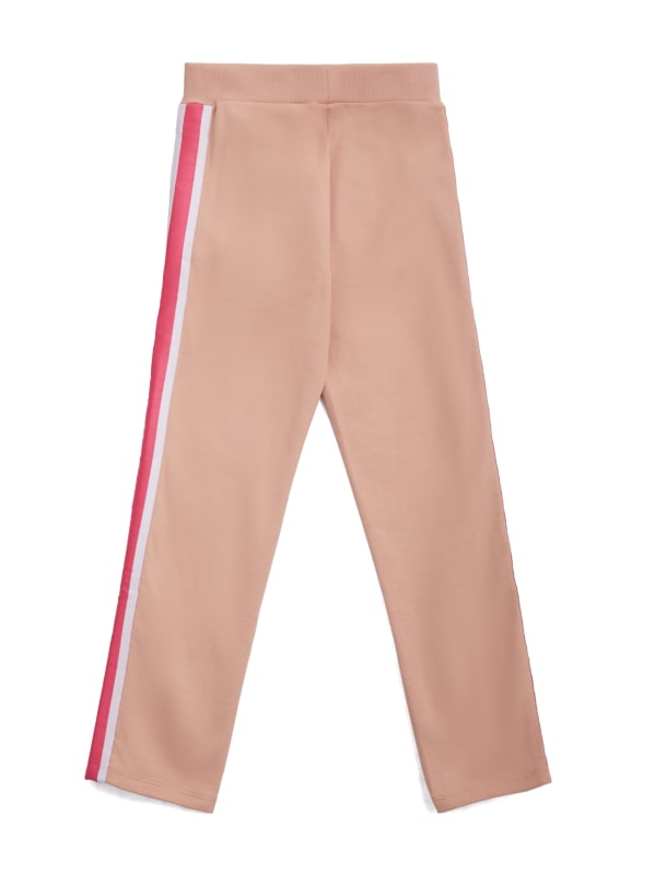 GUESS Eco Active Striped Pants 7 16 Pink