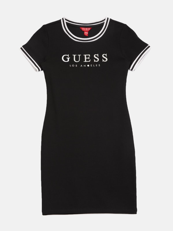 Guess logo t shirt dress new arrivals