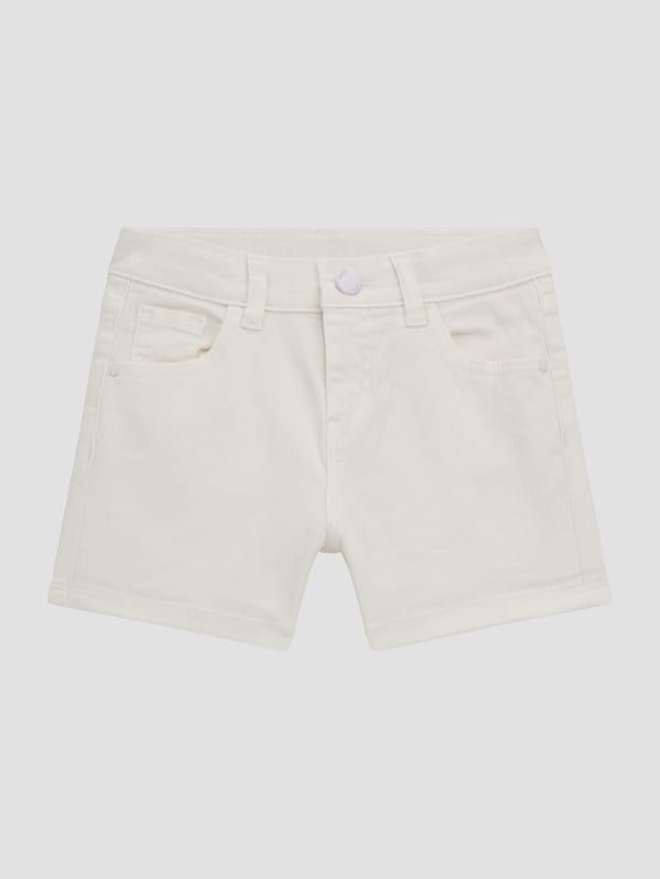 White sales guess shorts