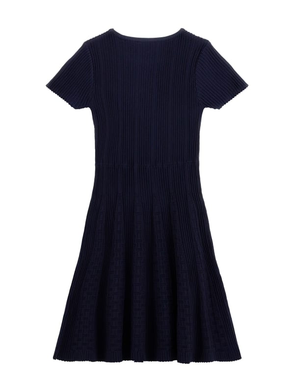 Guess navy blue dress hot sale