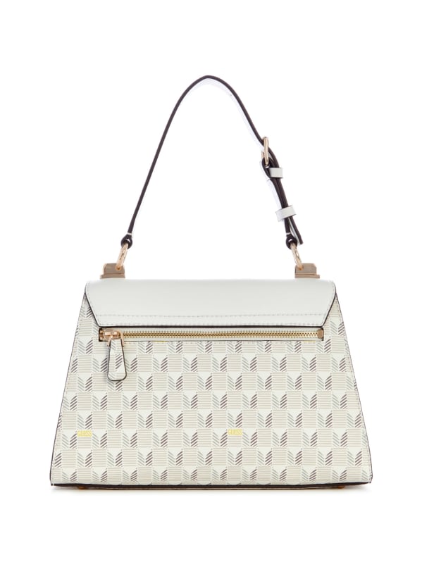 Hallie Mini Fold-Over Flap Crossbody | GUESS