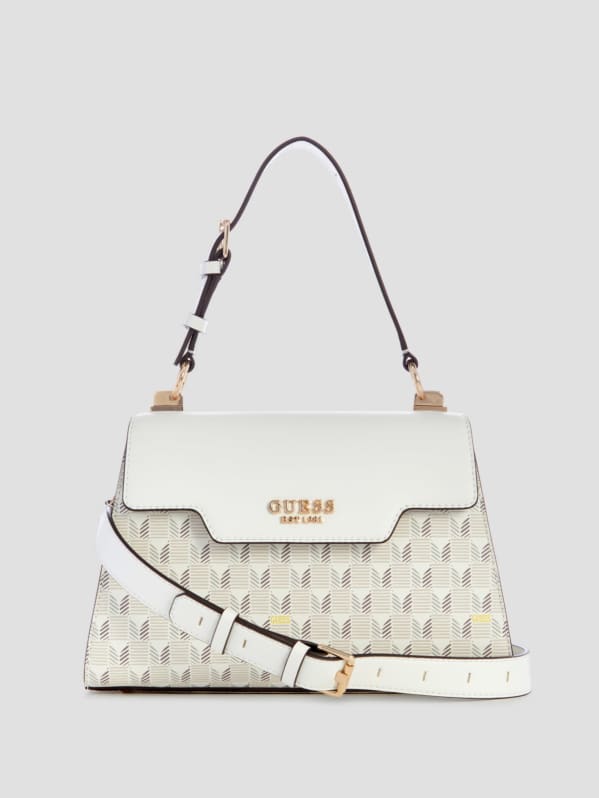 Guess white crossbody bag hotsell
