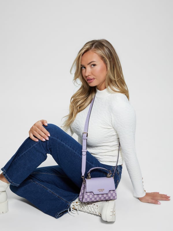 Georgia Cushioned Mini Sling Bag _ 145492 _ Lilac