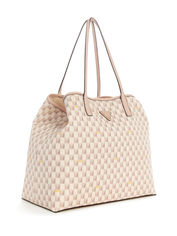 GUESS G Wave Large Tote Set Pink One Size