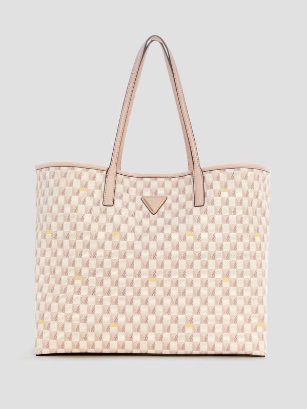 GUESS G Wave Large Tote Set Pink One Size