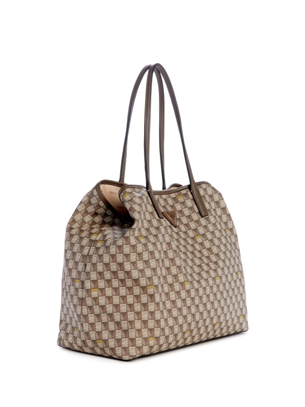 GUESS G Wave Large Tote Set White One Size