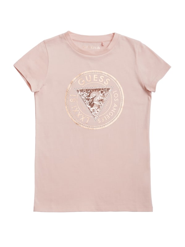 Cheska Embellished Logo Tee (2-6)