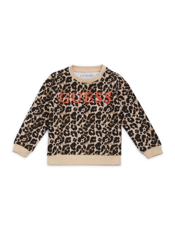 Guess leopard print shirt top