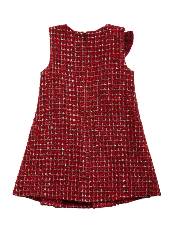 Wool Blend Tweed Dress 2 7 GUESS