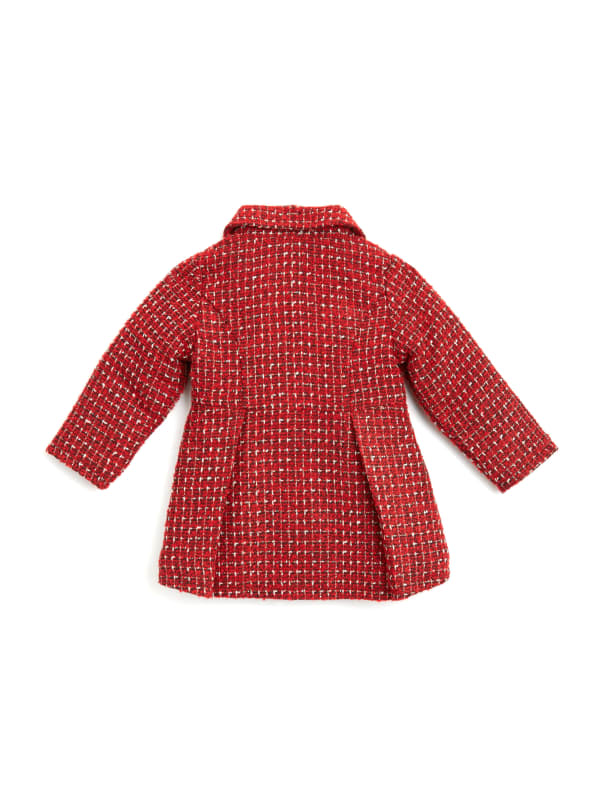 Baby tweed coat sales
