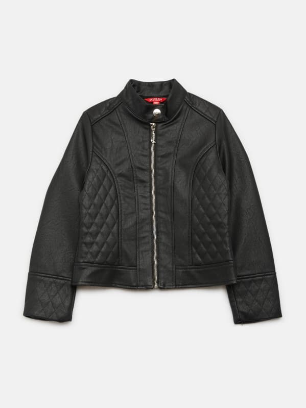 Art Quilted Moto Jacket 2 6 GUESS Factory Ca