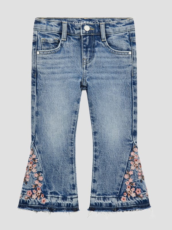 Embroidered jeans