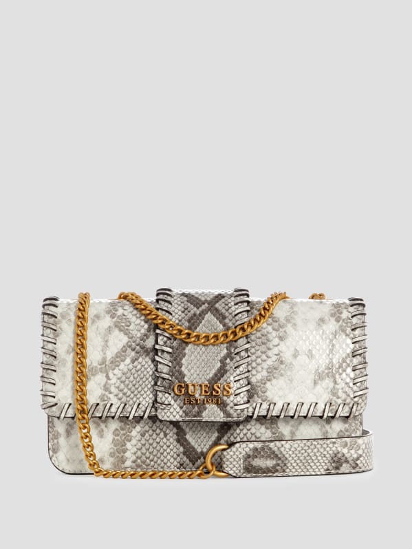 Libera Python Convertible Crossbody GUESS