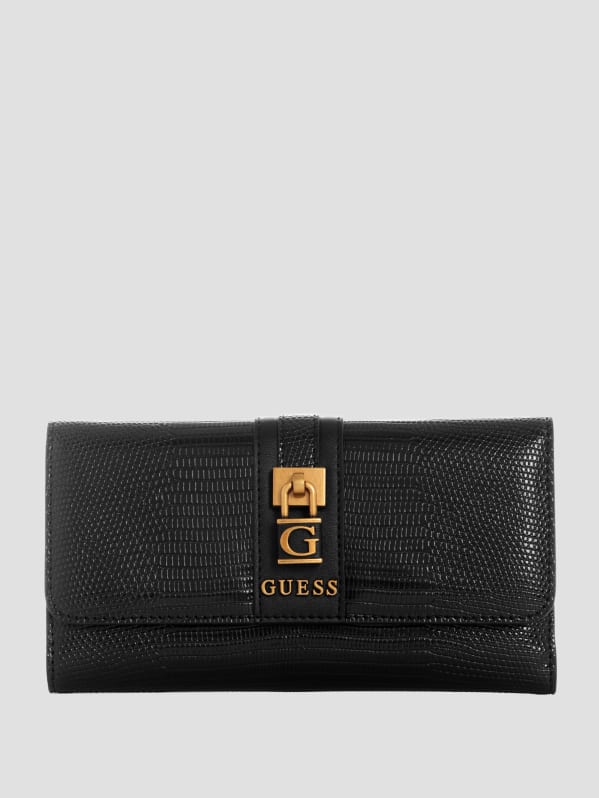 Black wallet clutch hot sale