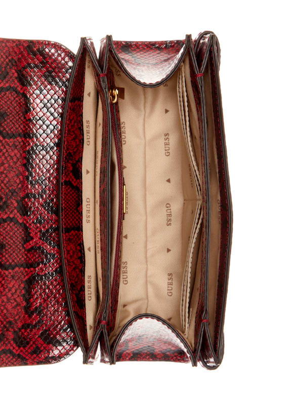 GUESS Sibel Top handle Bag Red One Size