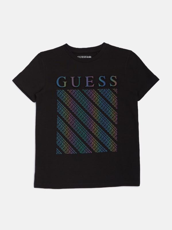 Guess jeans deals rainbow t shirt