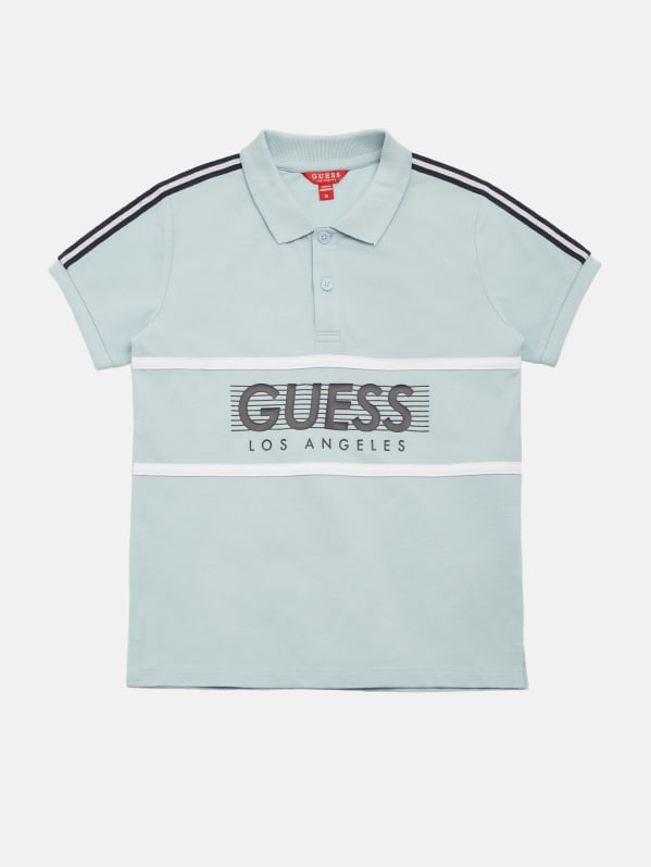 Big Logo Polo (7-16) | GUESS Factory