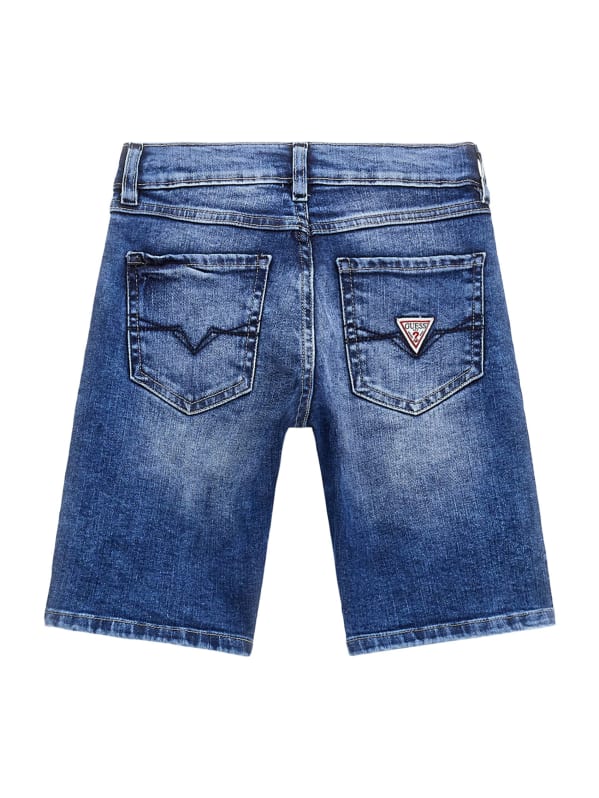 Eco Graffiti Denim Shorts (7-18) | GUESS