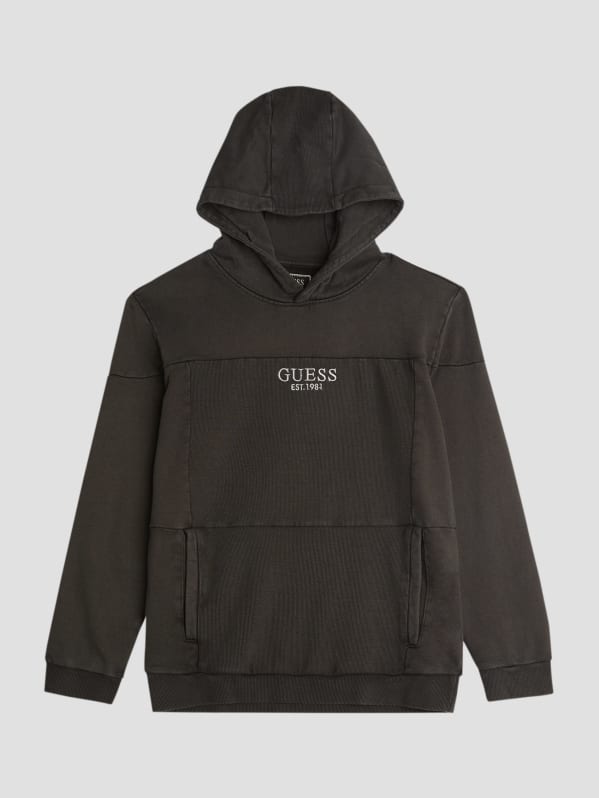 Guess embroidered hoodie cheap