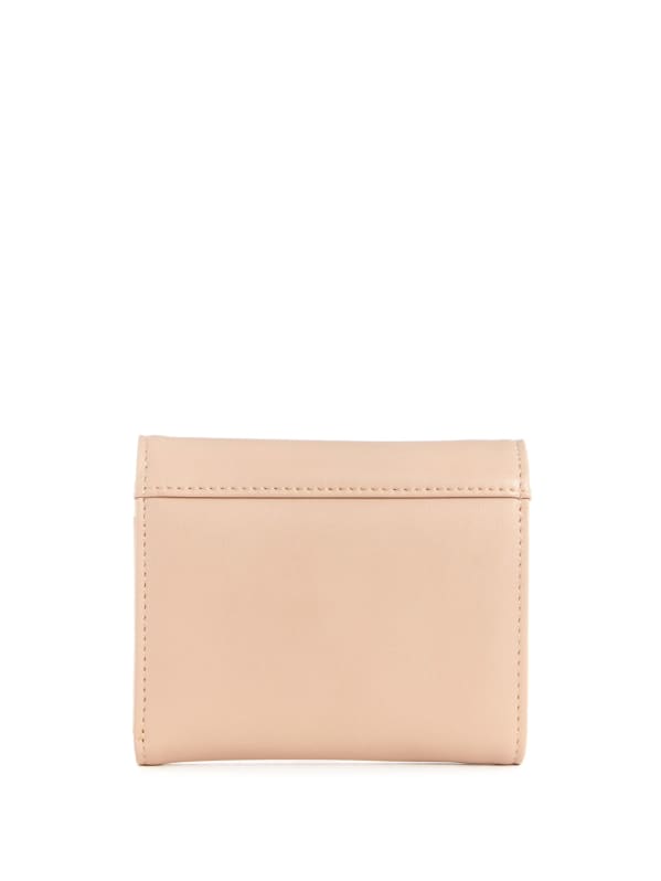 NEW GUESS Layla Petite Trifold Wallet In Pink 