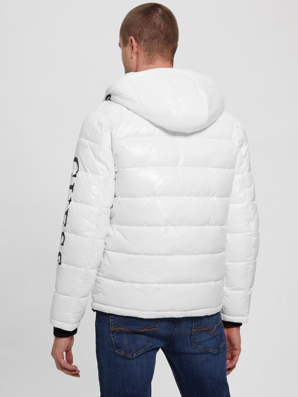 Anthony Logo Puffer Jacket GUESS