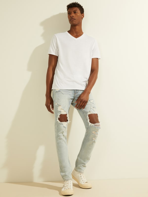 Guess Denim Ripped Men's Jeans