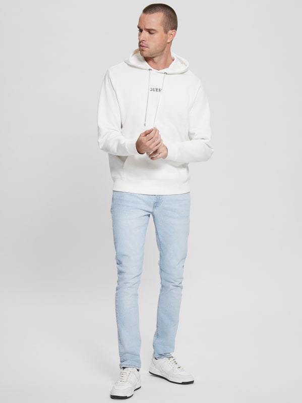 Guess roy flc crew neck sweatshirt hot sale