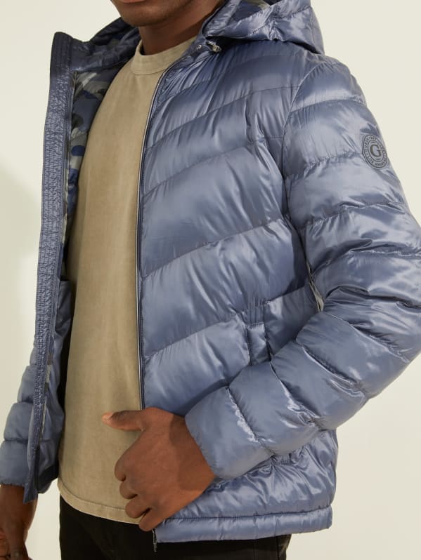 Eco Lightweight Puffer Jacket GUESS Canada
