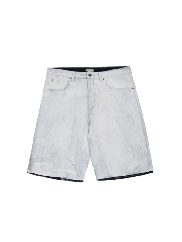 White guess shop shorts